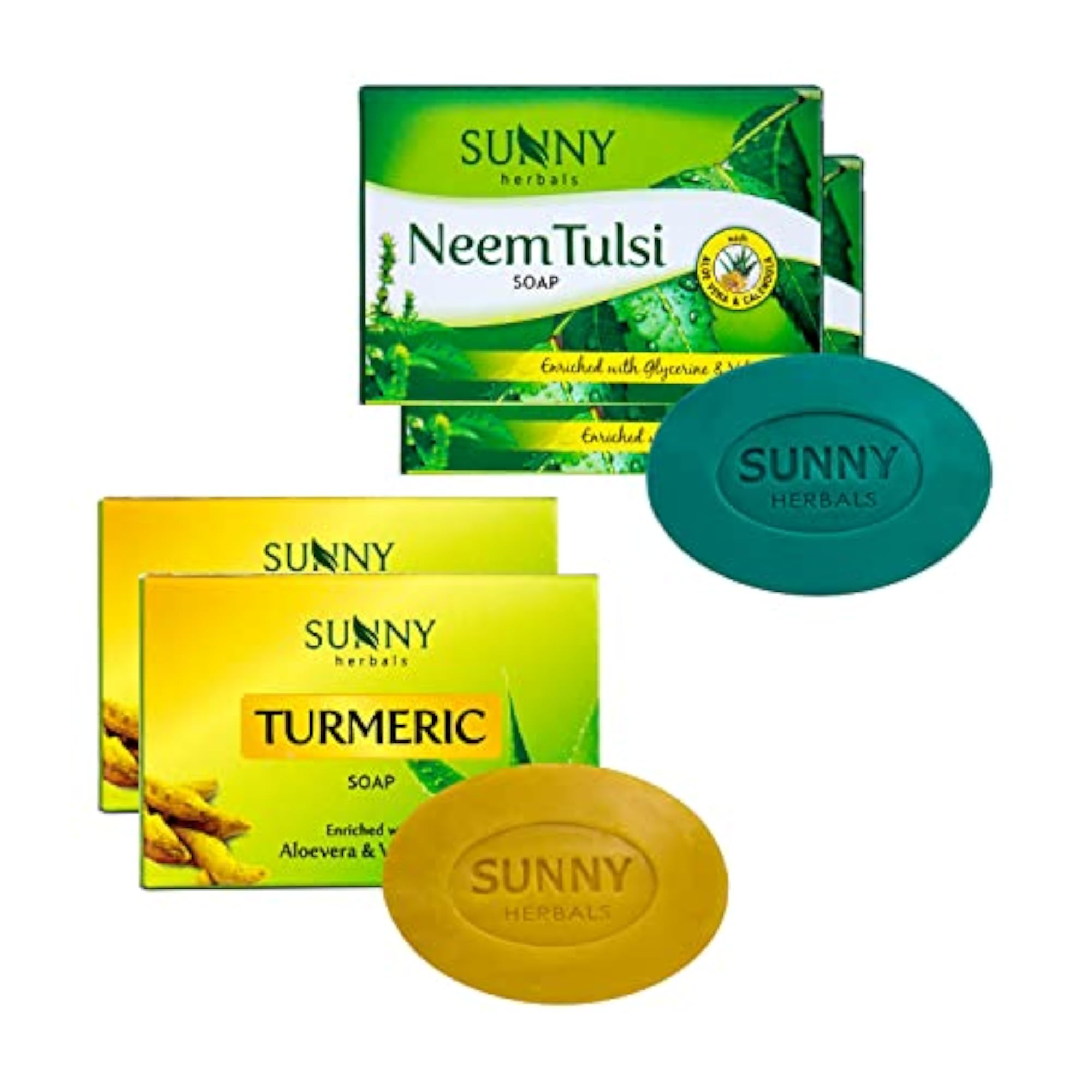 Neem Tulsi & Turmeric Soap Pack of 4