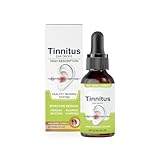 Gotas Alivia El Tinnitus,Gotas Tratamiento Oídos,Ingredientes Naturales,Adecuados Para Adultos,60ML