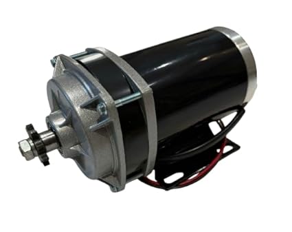 DC GEARED MOTOR 48V 530RPM 800W