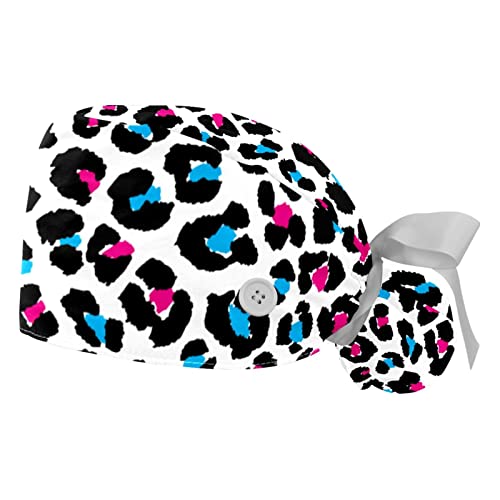 Chapeaux bouffants JDEZ casquettes de travail ajustables avec bandeau anti-transpiration