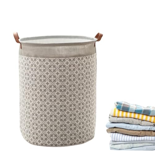 Cesto para ropa sucia | Cesta plegable impermeable para el hogar,Cesta portátil con asas para bufandas, corbatas, bolsa ligera para calcetines, ropa interior, juguetes