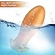 Analplug, Flüssiger Silikon Weiches Buttplug, Supersoft Eierförmiger Analdildo für Anus Dilatator, Prostata Massagegerät Sexspielzeug Für Frauen Männer Roluck (XL)