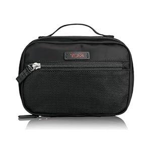 TUMI Gepäckzubehörtasche – Reise-Kulturbeutel für Damen und Herren, Schwarz, Small, Zubehörtasche, klein
