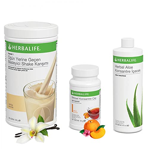Herbalife HERBALIFE - Programme minceur BASIC - 4 saveurs au choix (Vanille-Pêche-Aloe Vera) Cover