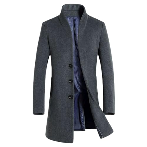 Veste en cachemire homme hiver veste rembourrée coton en tweed noir USTZFTBCL