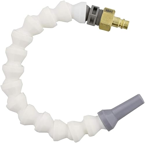 Miniatura 3 de Empire Faucets Repuesto de grifo de cocina para caravana, 14 pulgadas, boquilla flexible de conexión rápida, grifo de fregadero para exteriores,