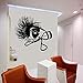 Produktbild fdgdfgd Nordische Art Wimpern Wand Schönheitssalon Dekoration Vinyl Wimpern Lockenwickler Locken Wimpern Augenbrauen Kunst | Abziehbild Wandkunst Innenarchitektur