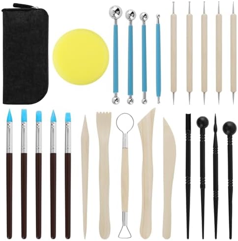 Jojofuny Lot De 4 Outils De Détail En Aluminium Pour Modelage