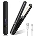 Mini Glätteisen Kabellos, 2 in 1 Reise Glätteisen Mini mit 4 Temperaturen glätteisen locken und Glätten mit LCD-Display Tragbares Reiseglätteisen mit USB-C Aufladung, 30s Schnelles Aufheizen