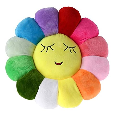 LADAMI 38,1 cm Sonnenblumen-Bodenkissen für Kinder Cover