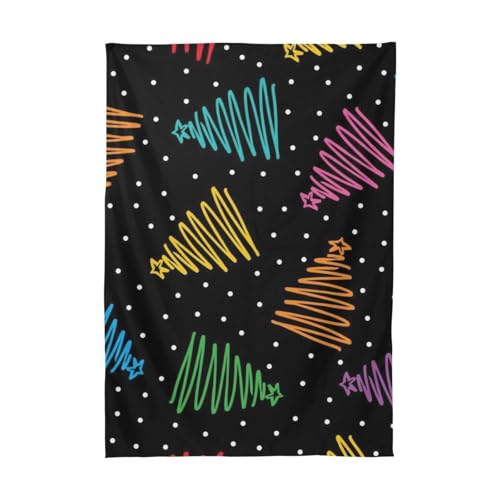 Nappe de table pliante de Noël et Halloween pour repas de fêtes magiques