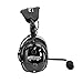 Rugged Air RA900 General Aviation Pilot Headset with Stereo/Mono Switch, GA Dual Plugs and MP3 Music Input - Includes Gel Ear Seals and Cloth Ear Covers