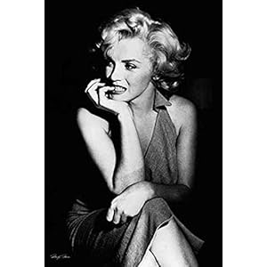 Empire 266828 Monroe, Marilyn – Sitting – FilmMax i-Poster, print, bioscoop film zwart-wit foto, 61 x 91,5 cm