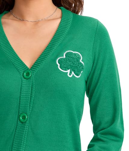 Image of Tipsy Elves Women's St. Patrick's Day Cardigans - Comfy Loungewear for Irish Pride
