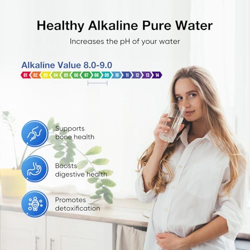 Image of Purewell PH-2 White 3-Stage Alkaline Filter Elements, Additional filters for Berlkey Black Filters, Berlkey Gravity Filtration System and Purewell System, pH 8-9 (2 Pack, K Series)