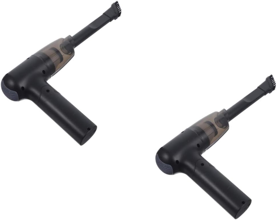 OUNONA 2sets Cordless Car Vacuum Cleaner High Power Rechargeable Handheld Vehicle Cleaner for Home and Auto Includes Attachments for Versatile Cleaning