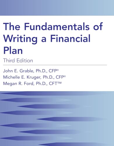 The Fundamentals of Writing a Financial Plan, 3rd edition