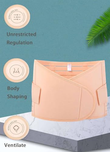 TMTGTS Pas biodrowy po porodzie Belly Wrap, rozmiar XL, opaska na brzuch, owinięty pasek damski, pas do reformacji po porodzie, elastyczny gorset brzucha, wyszczuplający brzuch, pas biodrowy po