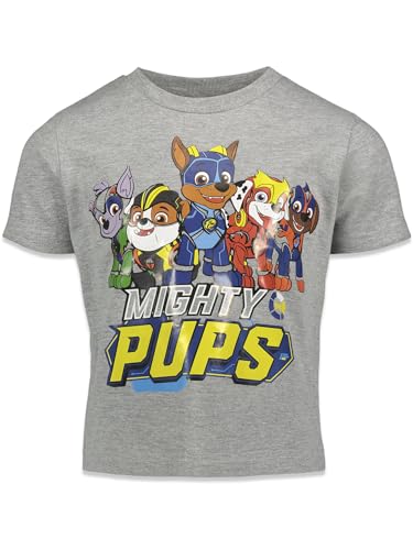 Paw Patrol Chase Marshall Rubble 3 Pack Pullover T-Shirts Toddler to Big Kid3