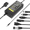 LabTEC 54.6V 48V 2A Universal Electric Bike Lithium Battery Charger for 48V 2A 13S Li-on Battery E-bike Electric Scooter Power Supply (6 in 1) #1
