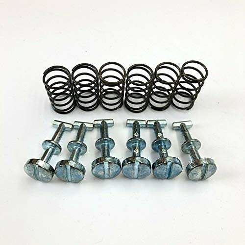  KIT SET 6 VITI + MOLLE PER BANDINE FIANCHETTI SI - SI FL - BRAVO