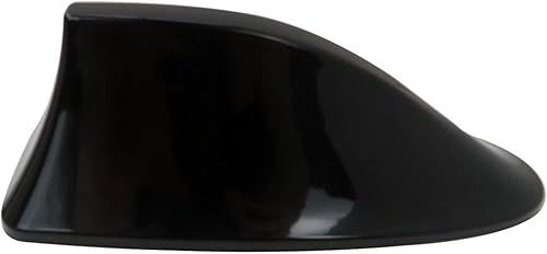 NGHTMRE Cubierta de antena de techo de aleta de tiburón negro para Hyundai Sonata-Elantra Ebony 2015-2019 Negro -,plateado
