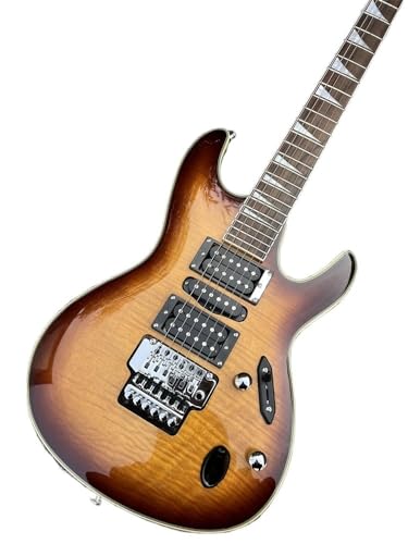 Guitare électrique personnalisée pour éliminer les bruits parasites avec corps acajou