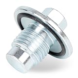 55568037 Engine Oil Drain Plugs, Oil Pan Drain Plugs Replacement for Chevrolet 2011-2016 Cruze, 2015-2021 Trax, 2011-2015 Volt, 2012-2020 Sonic