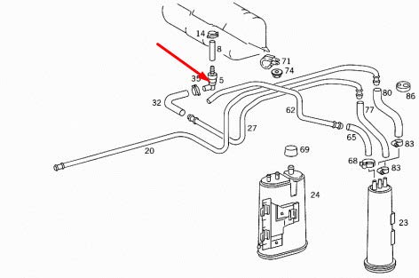GTV INVESTMENT MB Sprinter 906 Entlüftungsventil für  