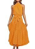 En été chaud, cette robe pour femme est le vêtement idéal pour montrer un style féminin. Combinez des talons hauts et des sandales pour créer un style de fête décontracté et unique. Très approprié pour les vacances, la lune de miel, la vie quotidienne, les rendez-vous, le shopping, les réunions, les dîners, les invités de mariage, etc.