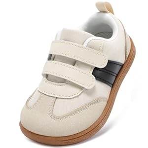 Toddler Wide Toe Box Shoes:Boys Barefoot Shoes Kids Walking Shoes Boy Sneakers Non-Slip Zero Drop Shoes,Toddler First Walking Shoes Comfort Tennis Outdoor Activities