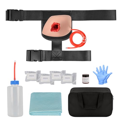 Image of Inguinal Wound Packing Trainer Kit, Stop the Bleeding Training Kit for Hemostasis Training, Junctional Wound Bleed Control Trainer for Medical First Aid Education