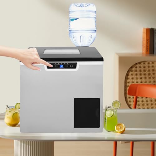 Máquina de Hielo Countertop con Cubos y Hielo Triturado miniatura 2