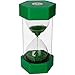 ZXGQF Klepsydra z timerem, 60 minut, dekoracja, timer, zegar do mycia jaj dla dzieci, do szkoły, kuchni, zabawy, do domu, biura (zielony, 10 minut)