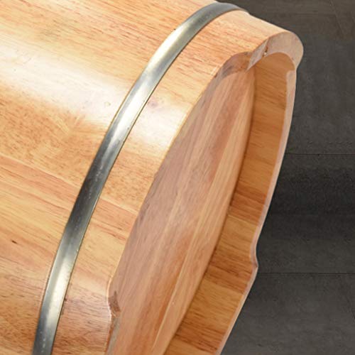 Tina de pies de madera para spa y masaje miniatura 6