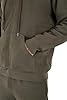 LABEL APPAREL Mens Zip Up Hoodie 300GSM Fleece Plain Pullover Zipped (UK, Alpha, L, Regular, Regular, Olive Green) #5