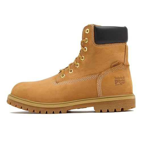 Timberland PRO Mens 6 in Iconic Work Boot S3 Fire and Safety Shoe Wheat 10 UK