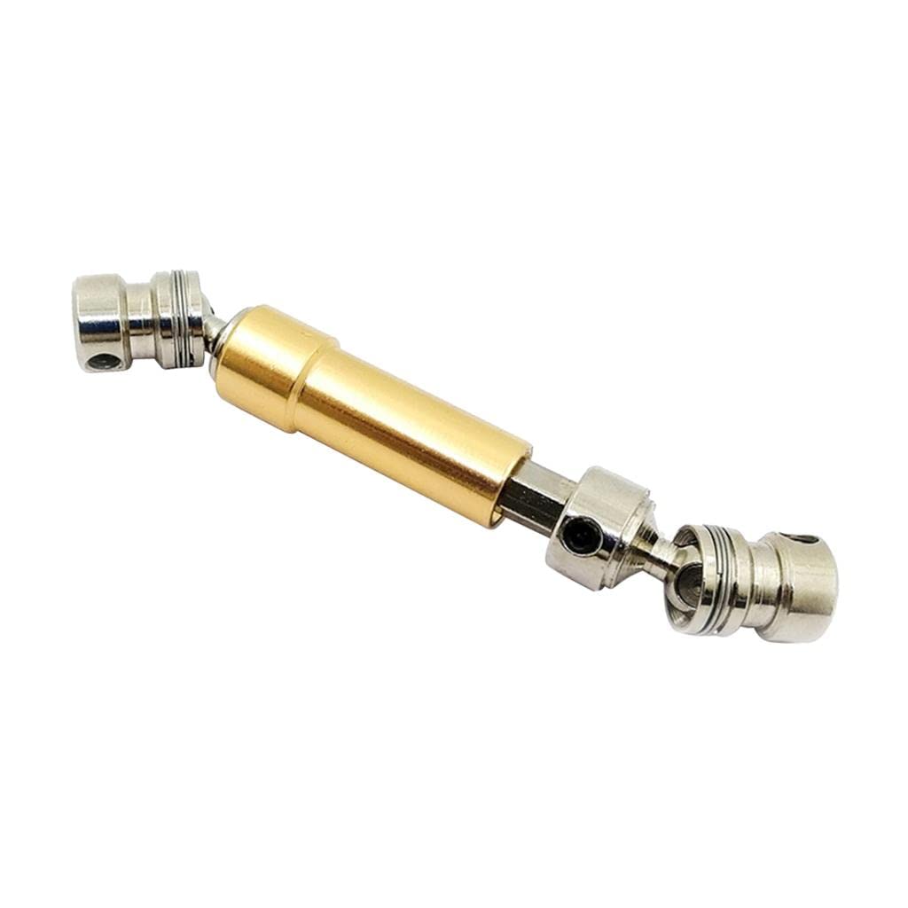 CALANDIS RC Rear Centre Drive Shaft CVD Driveshaft 80-100mm for WLtoys 12428 Golden