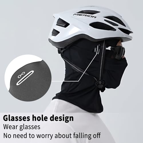 GOZINA Balaclava for Men, Ski Mask, Black Motorbike Balaclava, Airsoft Balaclava Face Masks for Cycling Hiking UV Protection Accessories - Image 4