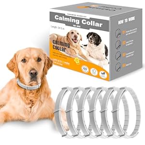 Jerylota 6 Pack Hund Beruhigungshalsband