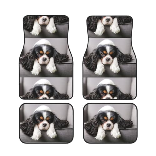 Alfombrillas para coche Cavalier King Charles protectores antideslizantes de neopreno universal