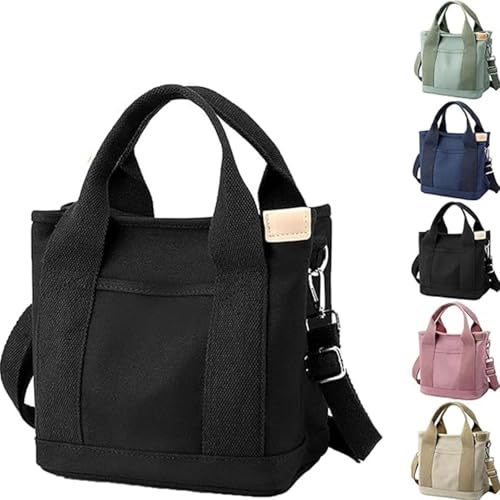 Tinkertechus Bag, Tinkertechus Canvas Large Capacity Multi-pocket Handbag Crossbody Bag, Dual Use Shoulder Bags with Zipper