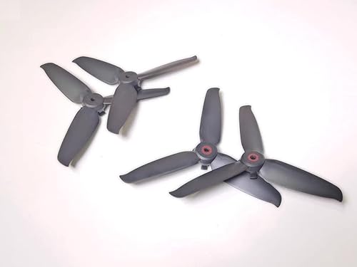 Miniatura 5 de 5328 hélices de repuesto para drones DJI FPV, accesorios de cuchillas de bajo ruido (8 unidades, 4CW 4CCW, negro)