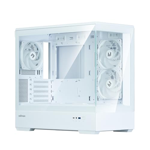 ZALMAN P30 White V2 Micro-ATX ミニタワー型PCケース CS9090