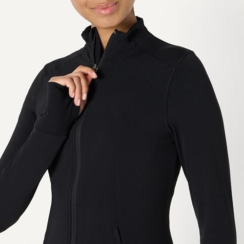 Amazon Essentials Women's Formflex Zip Jacket Black Large by Amazon Essentials - Used condition - Image 5