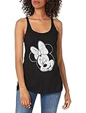 Imprimé aux États-Unis. Disney Minnie Clin d\'œil Chemise, Noir chiné, L Femme
