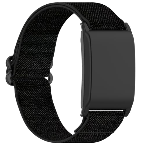 Bracelet de rechange noir en nylon tressé pour WHOOP 4.0