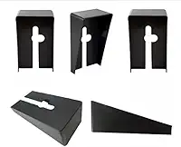 Suporte de Celular para Motoboy com Proteção contra Sol e Claridade (Preto)
