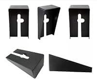 Suporte de Celular para Motoboy com Proteção contra Sol e Claridade (Preto)