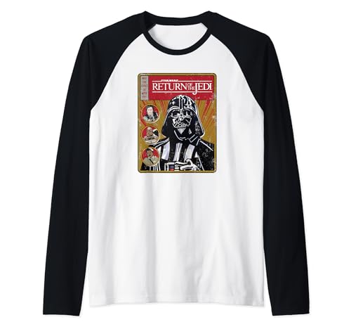 T-shirt Star Wars Return of the Jedi vêtement de baseball rétro raglan pour homme et femme